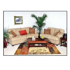  Benchmark Upholstery Palm 2PC Sofa & Loveseat Set