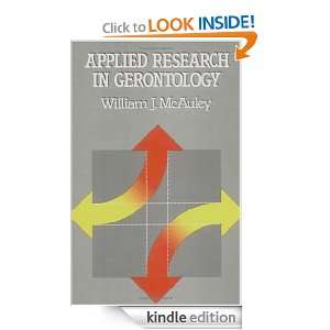 Applied Research in Gerontology [Kindle Edition]