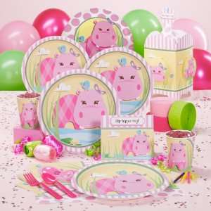  Hippo Pink Deluxe Party Pack for 8: Toys & Games