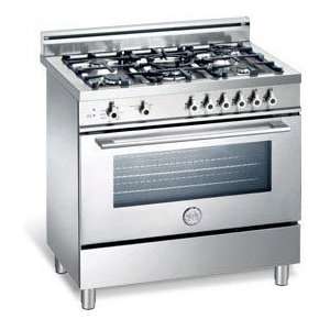   Deluxe Pro Style Gas Range, 5 Sealed Burners   Natural Gas Appliances