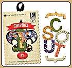 Company Brownie Girl Scouts Chipboard Alphabet Box  