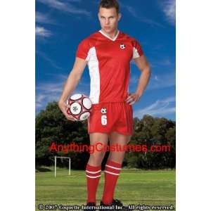  Male Soccer Player Costume Toys & Games