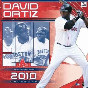   David Ortiz 2010 Boston Red Sox 12x12 Wall Calendar
