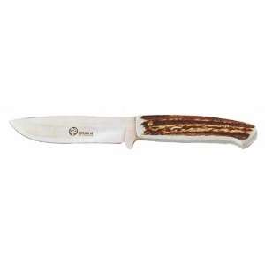 Arbolito Genuine Stag Handle Hunting Knife w/Leather Sheath  