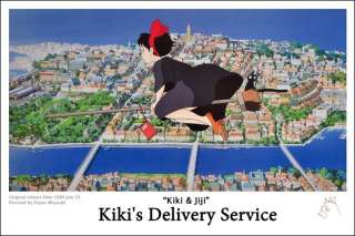 Kikis Delivery Service Studio Ghibli Poster 36x24 inch  
