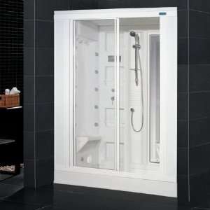   Ariel AmeriSteam ZA205 Steam Shower   White: Home & Kitchen
