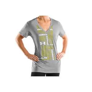  Womens UA Compete V Neck Graphic T Tops by Under Armour 