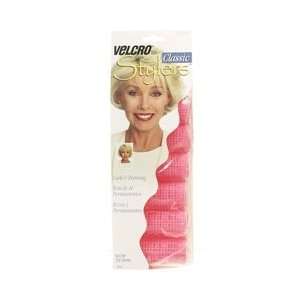  VELCRO Brand Salon Rollers Large Standard 7/8 Pink 6 
