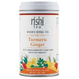 Rishi Tea Turmeric Ginger, 2.5 oz, 2 pk