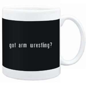  Mug Black  Got Arm Wrestling?  Sports