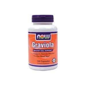  Now Foods Support Immune Function Graviola 100 Caps 