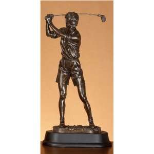  15 Lady Golfer Womens Golf Statute Figurine Decoration 