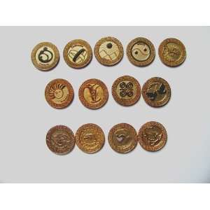   Ceremonial Unity Coins Arras Para Bodas Gold Tone Set 