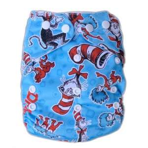  Cat in the Hat cloth diaper: Baby