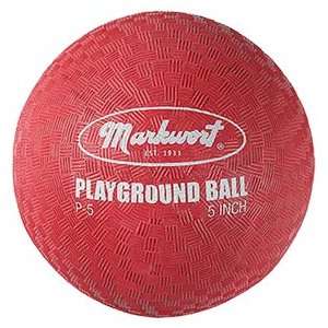  Markwort Assorted Color Playground Balls RED 8.5 DIA 