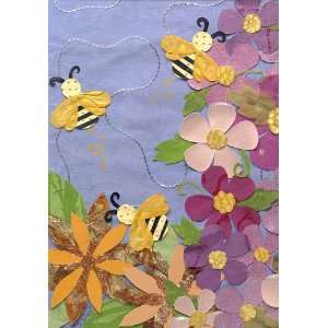  Bumble Bees Collage Canvas Art