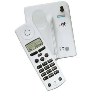  Siemens 2410 Gigaset 2.4 GHz White Cordless System with 