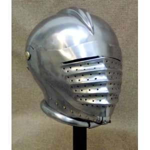    Maximilian close helm helmet finely made SCA LARP
