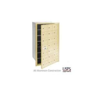  21 Door (20 usable) 4B+ Horizontal Mailboxes   Sandstone 
