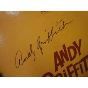  Griffith, Andy Just For Laughs 1958 LP Signed Autograph 