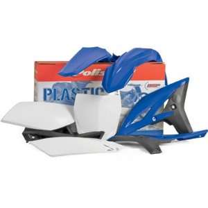  Polisport Plastic Kits Body Kit Black/White Automotive