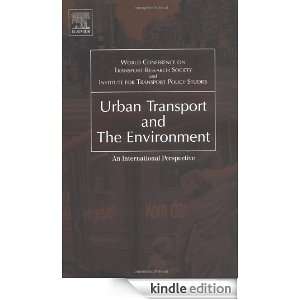 Urban Transport and the Environment An International 