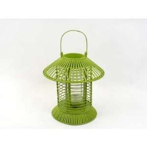 Urban Trends 92212 / 92213 / 92214 17.5 Bamboo Lantern Color Green