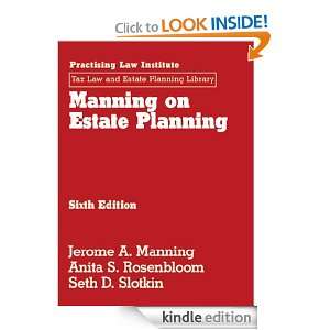 Manning on Estate Planning (November 2010 Edition) (Practising Law 