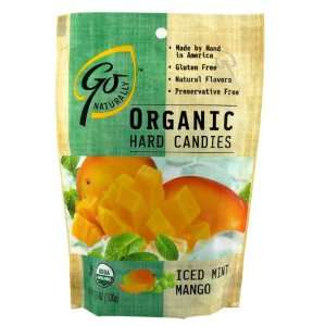  Go Naturally Iced Mint Mago Organic Hard Candy 3.5oz 