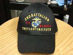 USMC 3rd BATTALION 5th MARINES EMB CAP HAT  