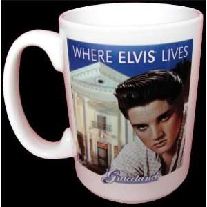 Elvis Graceland Ceramic Mug