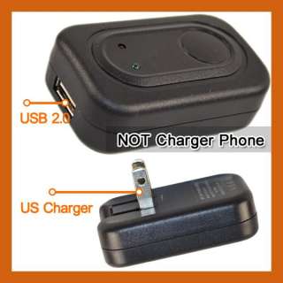 USB AC Power Wall Adapter  Charger US 2P Plug #9917  
