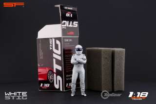 18 The Stig (Top Gear) VERY RARE figure for Autoart BBR MR Kyosho 
