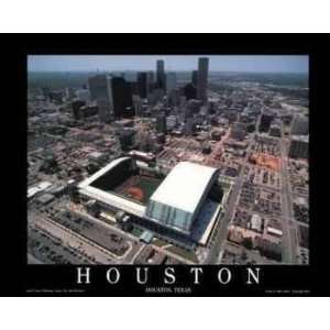  Houston Astros Minute Maid Park Stadium Aerial Picture MLB 