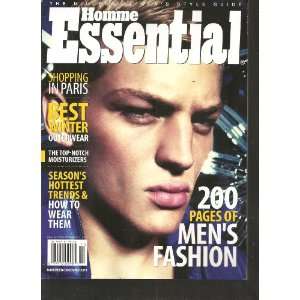 Homme Essential Magazine (Best Winter Oouterwear, November December 
