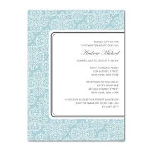 Baptism, Christening Invitations   Divine Pattern Peppermint By Dwell