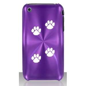  Apple iPhone 3G 3GS Purple C79 Aluminum Metal Case Paw 