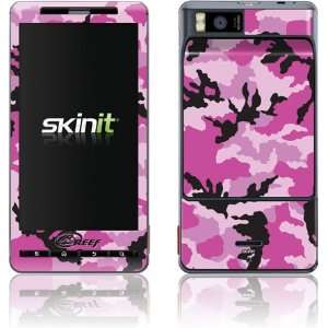   : Skinit Reef Pink Camo Vinyl Skin for Motorola Droid X: Electronics