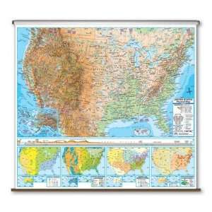  Advanced Physical Map   United States