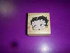 RUBBER STAMPEDE BETTY BOOP BETTYS PORTRAIT 1.75 X 1.75 RUBBER STAMP