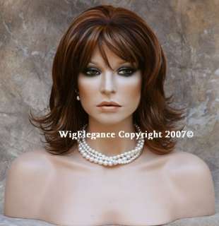 CLASSY 3 tone mix med Length Flipout WIG WIGS wa og  