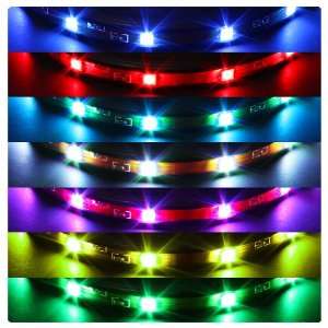 2x36 & 2x24 7 Color Underglow SMD Led Strips with Wireless Brown 