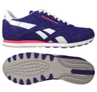  Reebok Classic Nylon Slim Casual Leather Low Womens Shoes