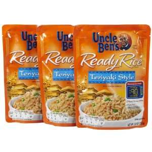 Uncle Bens Ready Rice, Teriyaki, 8.8 oz, 3 pk  Grocery 