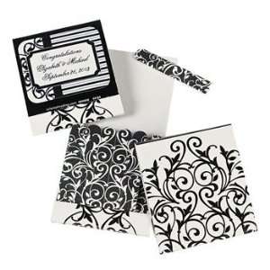  Black & White Matchbook Emery Boards   Party Themes & Events 