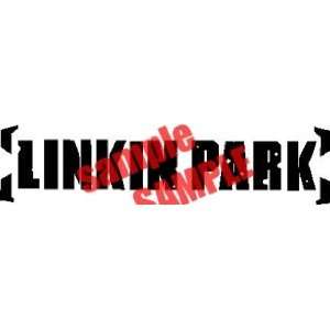  LINKIN PARK BAND WHITE VINYL DECAL STICKER: Everything 