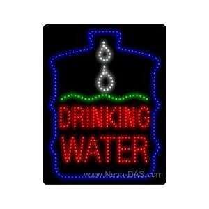 Drinking Water Outdoor LED Sign 31 x 24