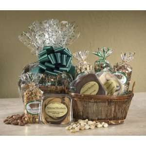 Almond Brothers All Occasion Gourmet Gift Basket with Almonds and 