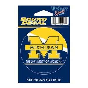 NCAA Michigan Wolverines Auto Decal:  Sports & Outdoors