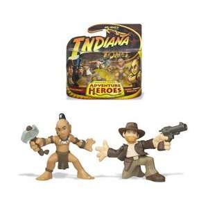   : Indiana Jones Adventure Heroes: Indy vs. Ucha Warrior: Toys & Games